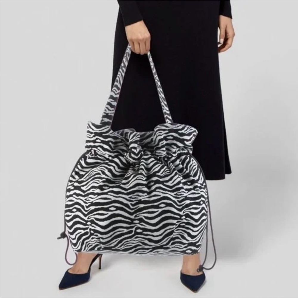 Lele Sadoughi X solid and Striped NWT oversized tote bag